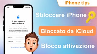 BLOCCO AL PROPRIETARIO 2024 Come sbloccare iPhone bloccato da iCloud✅ [upl. by Oakman755]