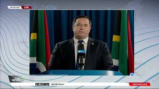 7th Administration  DA leader John Steenhuisen briefing on Cabinet announcement [upl. by Seda]