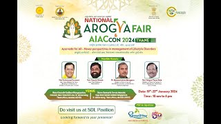 Arogya Fair amp AIACCON 2024 inauguration ceremony by Cabinet ministers of India [upl. by Nivrek]