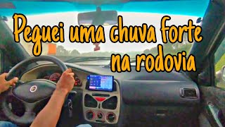 AQUAPLANAGEM UM PERIGO REAL NO TEMPO DE CHUVA CarVlog com Palio 13 16v  Rodovia anhanguera [upl. by Betsy44]