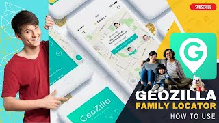 How to Use GeoZilla Family Locator App  GeoZilla GPS locator amp tracker  GPS tracking SOS alerts [upl. by Lotti]