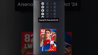 Arsenal FC Pack 24 October Leandro Trossard In eFootball Mobile efootball efootballmobile efootba [upl. by Chadburn]