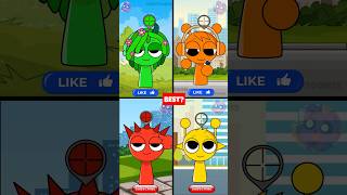 Sprunki Ketchup Challenge Meme Animation Pack 3 sprunki shorts animation [upl. by Ellett]