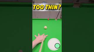 Snooker Too Thin 🕰️ GoPro Headcam POV [upl. by Araz601]