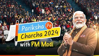 Pariksha Pe Charcha 2024 LIVE  PM Modi interacts with students teachers amp parents on exams [upl. by Sairtemed565]