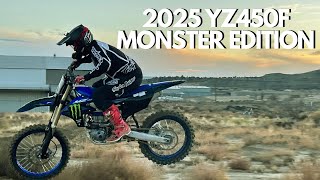 2025 Yamaha yz450f Monster Edition  First Impression  Review [upl. by Cychosz]