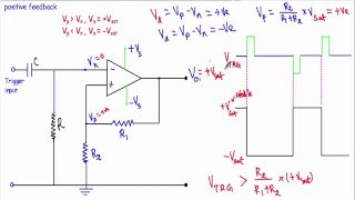 Opamp Bistable Multivibrator [upl. by Enomar]