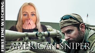 Reacting to AMERICAN SNIPER 2014  Movie Reaction [upl. by Cnahc277]