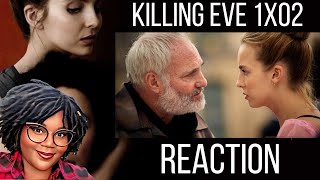 Killing Eve 1x02 quotIll Deal with Him Laterquot First Time Reaction [upl. by Naitsabes797]