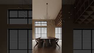 3Ds Max Animation  Beige Interior 3dsmax archviz coronarender interiordesign interior [upl. by Perreault]