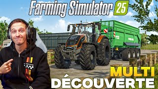 DÉCOUVERTE DE FARMING SIMULATOR 25 [upl. by Stutsman]