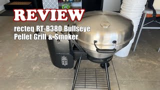 recteq RTB380 Bullseye Electric Pellet Grill  Review 2025 [upl. by Neall]