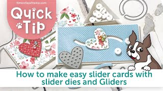 Quick Tip Gliders for Slider Cards [upl. by Lachish]