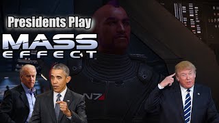 Presidents Play Mass Effect Part 1  Birth of BarDonJoe Shepard [upl. by Sirromaj]