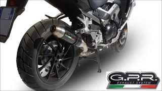 HONDA CROSSRUNNER 2015 GPR EXHAUST VIDEO CATALOGUE SCARICO GPR VIDEO CATALOGO [upl. by Doowrehs975]