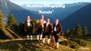 Matreier Viergesang quotRoratequot [upl. by Drolet]