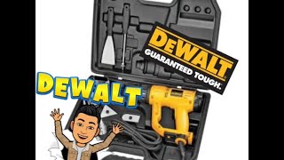 TOOL REVIEW  DEWALT D26960 HEATGUN [upl. by Barry]