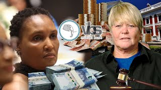 Glynnis Breytenbach tackles Justice Minister Thembi Simelane on VBS scandal [upl. by Bayer961]