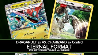 Eternal Monday Dragapult ex vs Charizard ex  Bunnelby Control [upl. by Erickson]