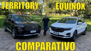 Comparativo Ford Territory x Chevrolet Equinox [upl. by Lirrehs]