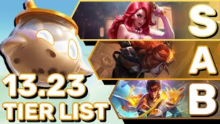 My Strategy amp Tierlist For Climbing Patch 1323  TFT Guide Teamfight Tactics [upl. by Snook102]