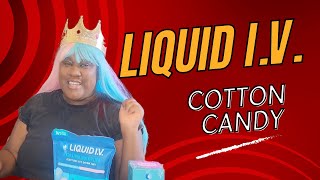 Liquid IV Cotton Candy  Season 4 Halloween Special [upl. by Aicelef]