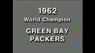 1962 Green Bay Packers highlights [upl. by Constancy]