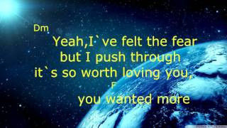 SIA FREEZE YOU OUT Dm KARAOKE wCHORDS [upl. by Cornelle]