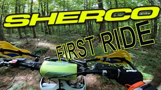 2020 SHERCO SEF 300 FIRST RIDE IMPRESSIONS [upl. by Arykahs67]