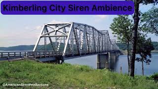 Siren Ambience Kimberling City Mo [upl. by Assiar296]