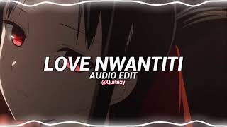 love nwantiti tiktok remix  ckay edit audio [upl. by Kimberlee821]