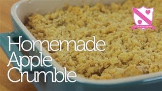 Homemade Apple Crumble Recipe [upl. by Gram]