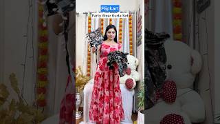 Flipkart Dress 👗 Party Wear Sharara Set😍 Unboxing Video Pooja Kaushik [upl. by Llehctim690]