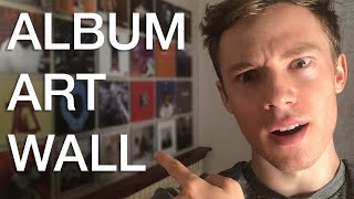 DIY Album Art Wall Tiktok Trend [upl. by Harrington]