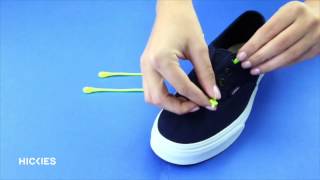 HICKIES Lacing technique Vans sneakers [upl. by Yager]