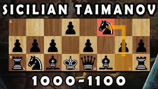 Play the Sicilian Taimanov like a Grandmaster  10001100 [upl. by Nosiaj]