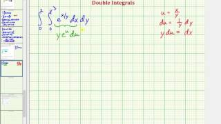 Evaluate a Double Integral Over a General Region with Substitution  fxyexy [upl. by Ynaffad]