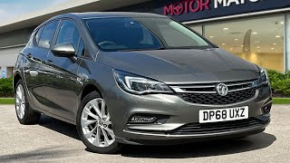 Used Vauxhall Astra 10i Turbo ecoTEC Design  Motor Match Crewe [upl. by Aeuhsoj]