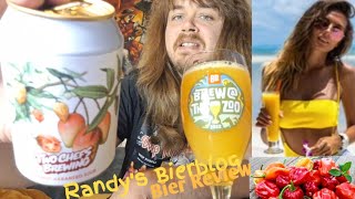 Randys Bierblog  Two Chefs Brewing Tropical Blaze Mango Habanero Sour Bier Review [upl. by Patrizia]