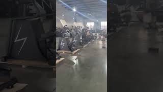 Commercial gym fitness exercise motorized stepper [upl. by Sivat]