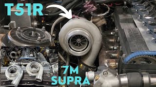 T51R turbo on my 7M supra [upl. by Cul]