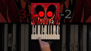 Stayed Gone Hazbin Hotel Alastors Part Piano Tutorial [upl. by Andel]