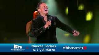 Nuevas fechas de Luis Miguel en el Auditorio Nacional [upl. by Enirak640]