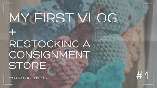 MY FIST VLOG  Consignment Restock amp PopUp Prep ♥ [upl. by Theda468]