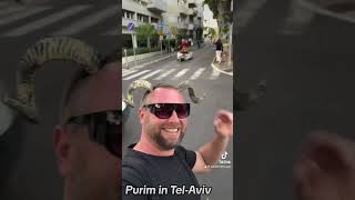 Purim in TelAviv purim TA telaviv пурим тельавив карнавал позитив израиль פורים תלאביב [upl. by Darya]