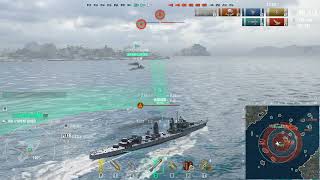 World of Warships  LAventurier in Mode Shuffle  125424 damage  2374 BXP [upl. by Snoddy]