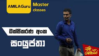 AL Chemistry à¶”à¶šà·Šà·ƒà·’à¶šà¶»à¶« à¶…à¶‚à¶š à·ƒà·„ à·ƒà¶‚à¶ºà·”à¶¢à¶­à· oxikarana anka saha sanyujatha  Lesson 12 [upl. by Peednas]