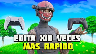 COMO EDITAR MÁS RÁPIDO” en FORTNITE con MANDO PS5PS4XBOXNINTENDOSWITCH  Mejora en Fortnite [upl. by Hachmin]