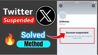 How To Recover Twitter Suspended Account  Unsuspend Twitter Account [upl. by Yttam740]