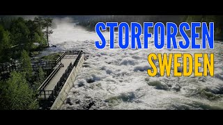 Storforsen Älvsbyn Sweden  DJI Mini 3 Pro  4k 60 fps HDR [upl. by Chasse]